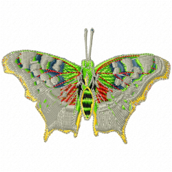 Butterfly Embroidery Design 1